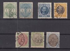 JC16922/ DANISH WEST INDIES – 1885 / 1907 USED SELECTION