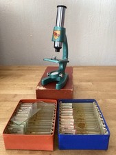 Petit Microscope Vintage Optico 20 Lamelles 