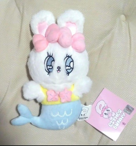 Charm peluche lapin - , crème