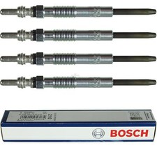 4X Original BOSCH Bougies De