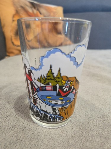 Lot verre moutarde - moutarde, vintage