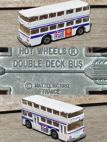 Hot wheels double deck bus - deck,