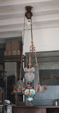 Suspension bronze ancienne
