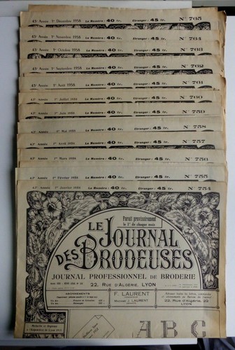 Journal des brodeuses lyon - journal,