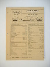 fiche technique  L'EXPERT