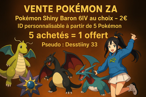 Pokemon shiny baron - -,