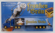 GRELL HÜMMER HO 1/87 CAMION SEMI TRUCK TRAILER KENWORTH T800 SZ FRANKEN BRÄU BOX