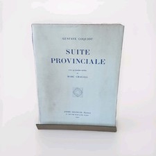 Suite provinciale de Gustave Coquiot. 92 dessins de Marc Chagall. EO 1927.