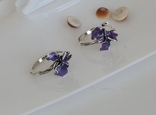Anneaux Fleurs D'iris en