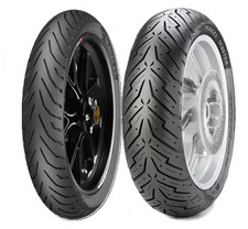 Match Paire Pneus Pneumatiques Pirelli Angel 110 70 17 54S 150/70 14 66S