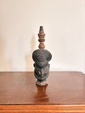 Ancien Sculpture Fourneau Pipe