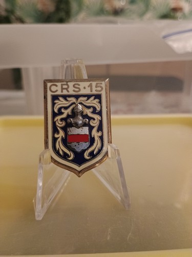 Insigne métal police
