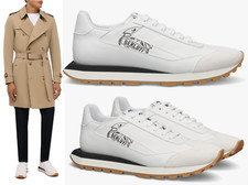 Berluti Signature Graphique En Cuir Sneakers Chaussures 42