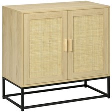 HOMCOM Buffet 80x40x80cm Bois