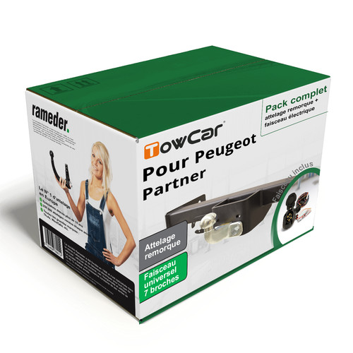 Attelage pour peugeot partner - peugeot,