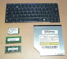 LOT DE PIÈCES POUR SAMSUNG NP-Q45 CLAVIER AZERTY/RAM/CARTE WIFI/LECTEUR DVD.