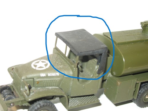 Dinky toys capote cabine - toys,, de