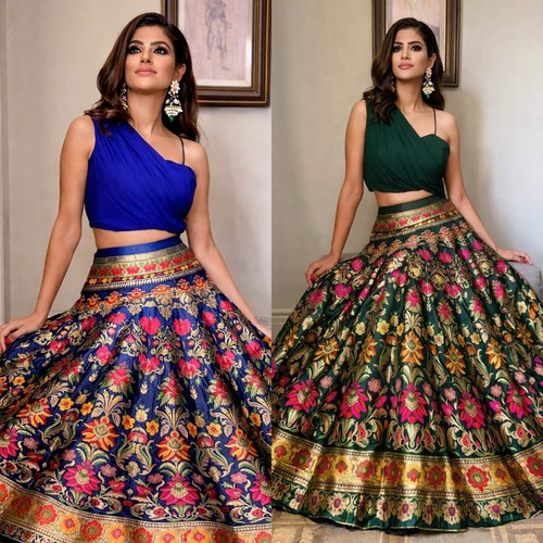 Créateur lehenga choli indien - créateur,