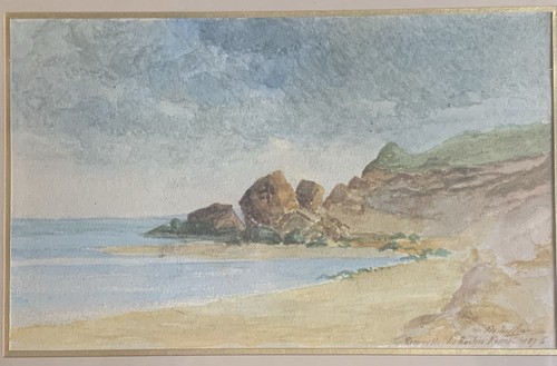 Tableau aquarelle bord - tableau,