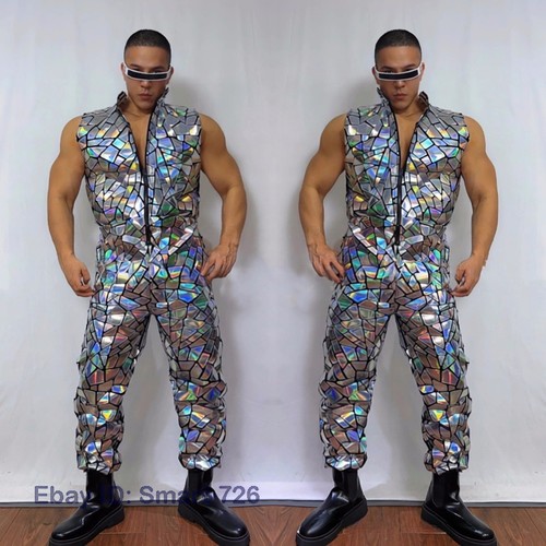 Men glitter laser sequins - glitter,