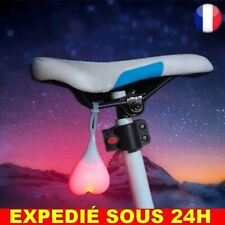 ✅ Feux Arrière Boule Cœur LED Vélo Eclairage Lampe Sécurité Lumière VTT 3 Modes