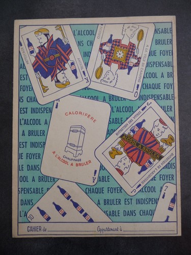 Ancien protège cahier - ancien, protège-cahier