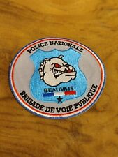 ECUSSON PATCH Police Nationale Beauvais Brigade de voie publique - Oise Nord