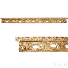 Corniche Élégante En Bois