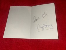 Carte Dédicacée Autograph