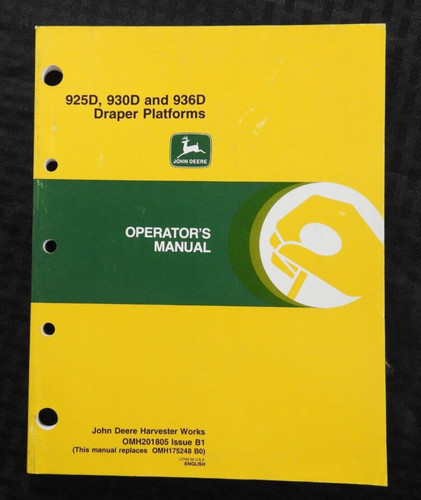 John deere 9450 9550 9650 - deere, 9410
