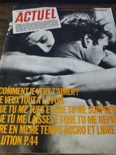 Actuel . Comment Je Veux t' Aimer . Nuits de Province . No. 42 . Avril 1983
