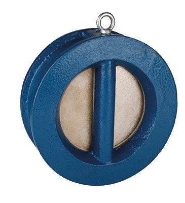 Clapet double battant fonte