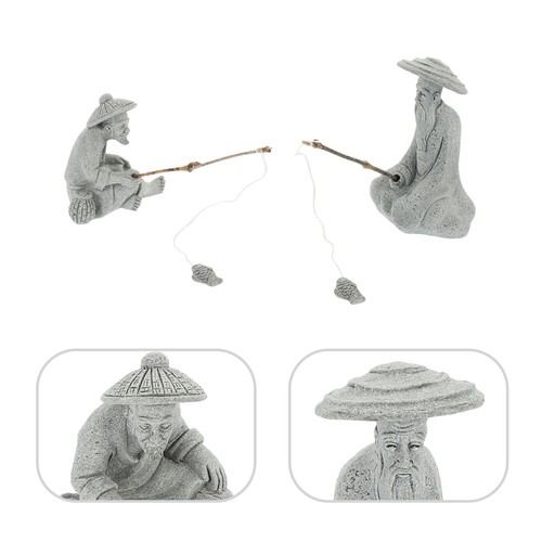 Statue pecheur figurines - de,