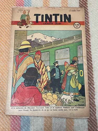 Journal tintin belge - tintin, (1947)