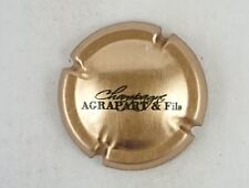 capsule champagne AGRAPART et fils or cuvée vénus verso cheval