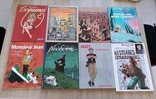 Lot 8 BD -noirhomme-mr Jean-matt Peterson-blagues coquines-eliess Nut-bellemarre