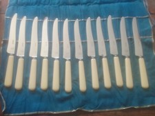 Ensemble de 12 couteaux lame