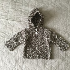 Pull Bébé à Capuche 12/18