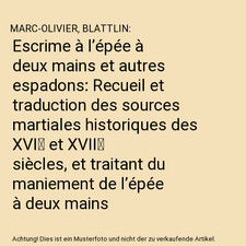 Escrime à l’épée à deux