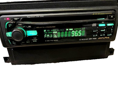 Alpine cda 7838 - car, audio
