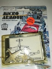 GHQ MICRO ARMOUR AC-10 2 AVION P-51 MALCOM HOOD WARGAME WWII 1/285 NEUF 1981