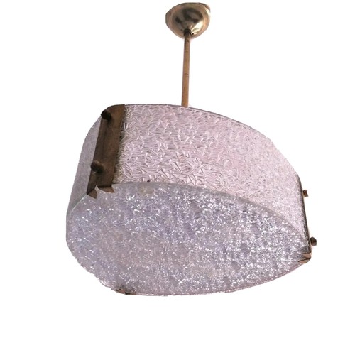 Superbe lustre arlus verre - arlus,