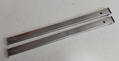 Paire rails glissière panier - rails,