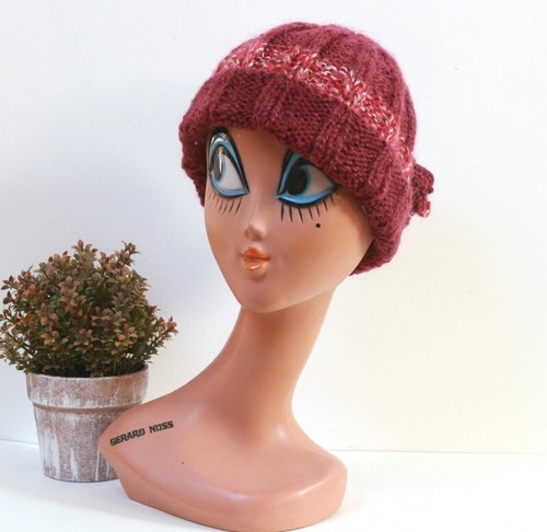 Bonnet pompon laine - bonnet,