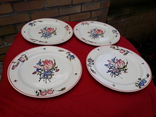 Lot assiettes faïence de - assiettes,