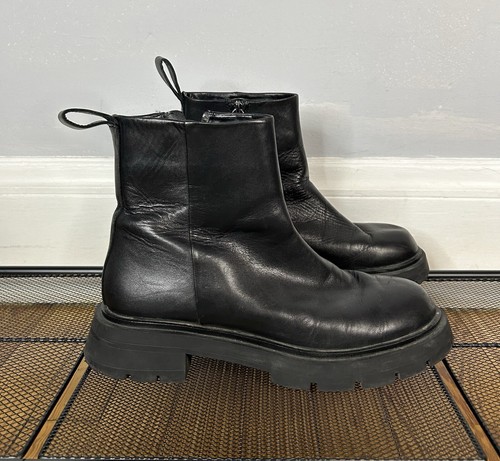 Zara low heeled - heeled, lug