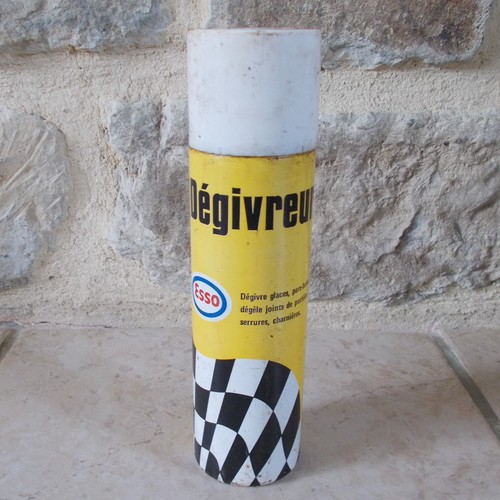Ancien bidon dégivreur esso - dégivreur,