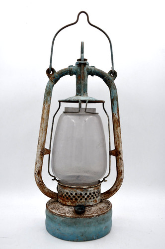 Ancienne lampe tempête - , à