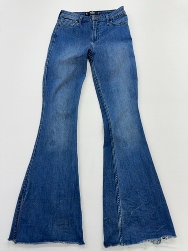 Jean évasé bleu taille - , haute