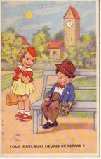 Cpa fantaisie pour quelques - cpa,